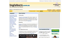 Desktop Screenshot of ingleburn.com.au